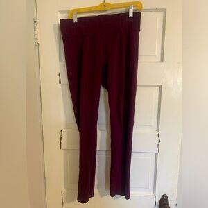 ModCloth one 5 one high waisted legging mulberry size medium